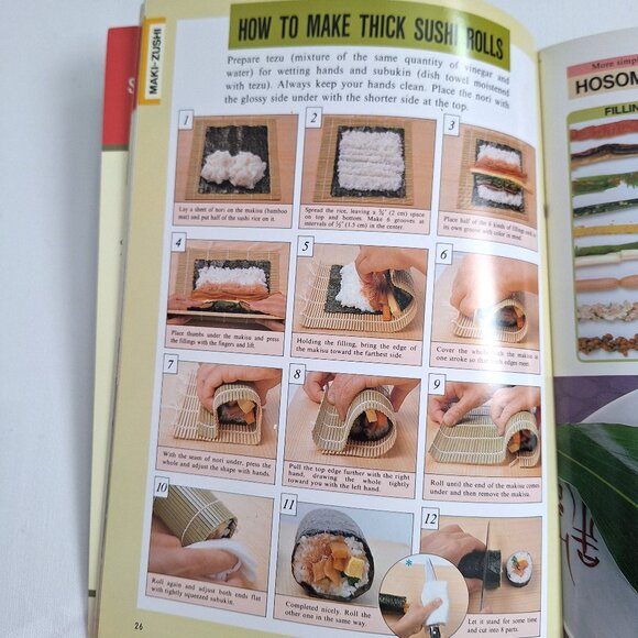Sushi Recipe Book & Sushi Rolling Mats - Picture 5 of 6